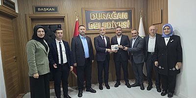 SİNDERKON Heyeti Durağan’da Necmettin Ermiş’i Ziyaret Etti