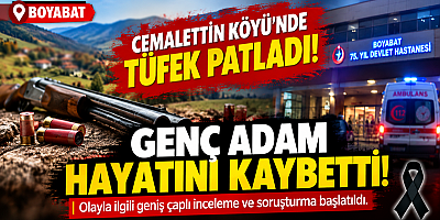 Sinop Boyabat'ta Silah Kazası: Samet S. Hastanede Yaşam Savaşını Kaybetti