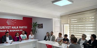Sinop Cumhuriyet Halk Partisi Basın Açıklaması