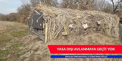 Sinop'ta Çok Sayıda Av Malzemesine El Konuldu