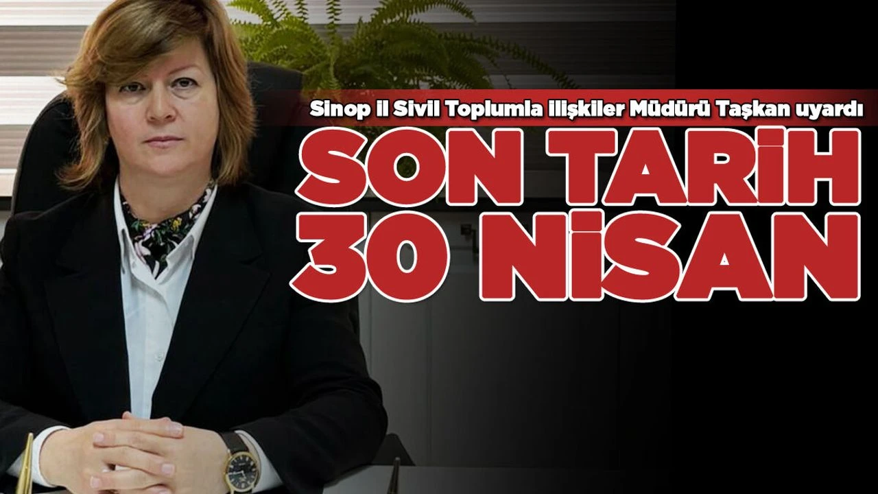 Sinop’taki Derneklere Kritik Uyarı 2025 Yılı Beyanname Dönemi Başladı