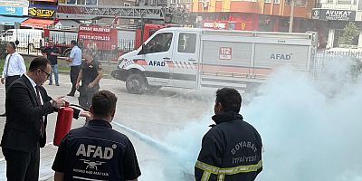 Son Dakika Boyabat: Adliye Personeline Deprem ve Yangın Eğitimi verildi