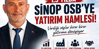 Sözler Yatırıma Dönüştü: Sinop OSB’de 2028 Hedefi 135 Fabrika!