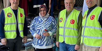 THK'dan  Kadın Esnafa 8 Mart Ziyareti