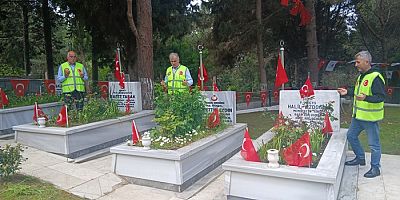 THK Sinop Şubesi’nden 15 Mayıs Hava Şehitlerini Anma Günü Ziyareti