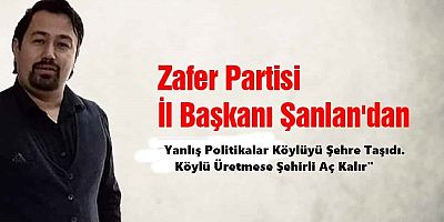 Zafer Partisi Sinop Milletvekili Adayı 